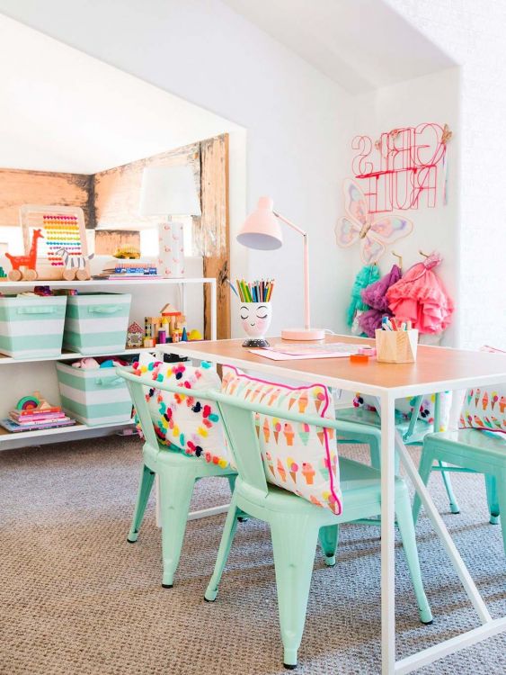 15 children's play areas for the little ones to have a great time at home