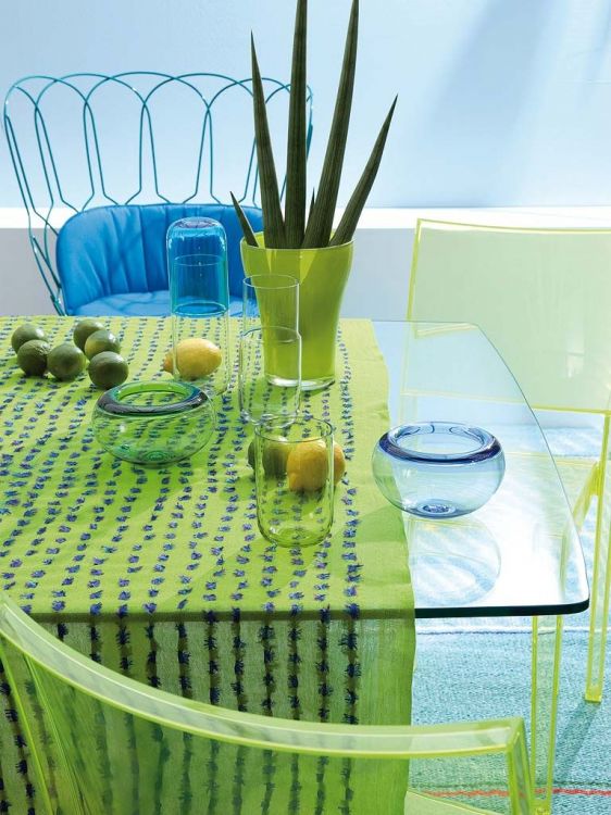 The Caribbean Style arrives to fill the house with color