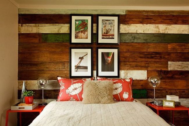 recycled wood walls