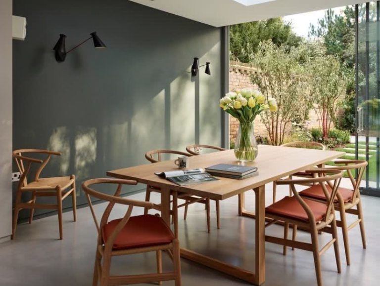 dining rooms in green