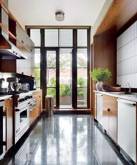 Modern wooden kitchens