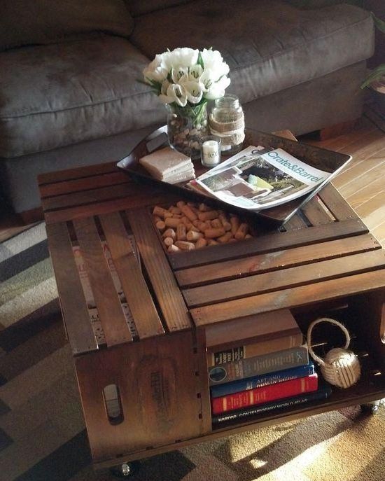 Pallet coffee tables