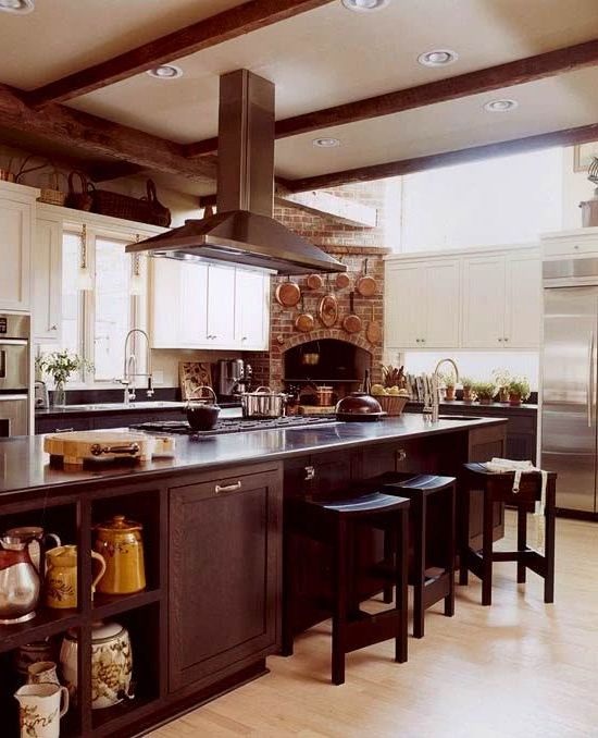 Classic wooden kitchens