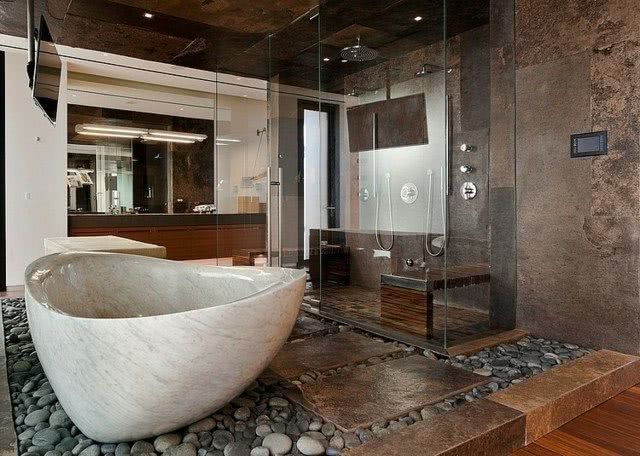 contemporary bathrooms