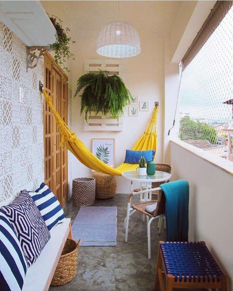 Hang a chair or hammock