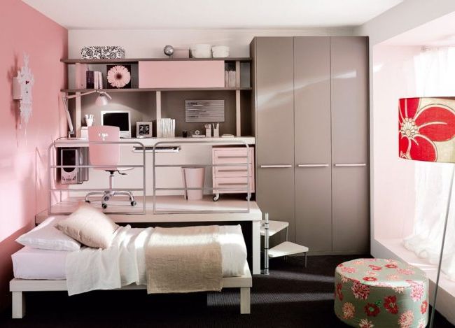 Small female youth bedrooms