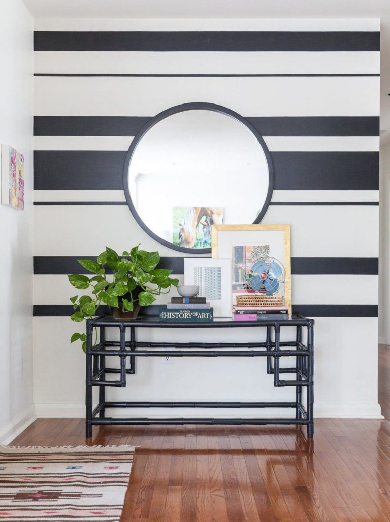 striped walls