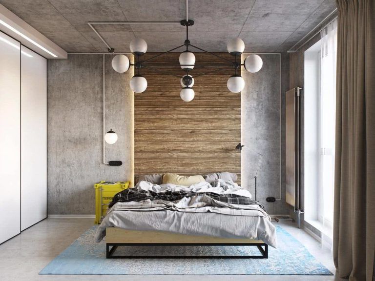 industrial style bedrooms