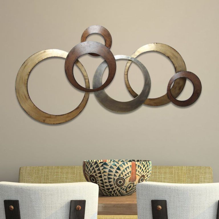 Ideas for decorating walls with circles