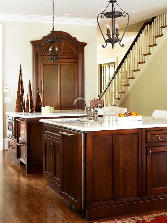 Classic wooden kitchens