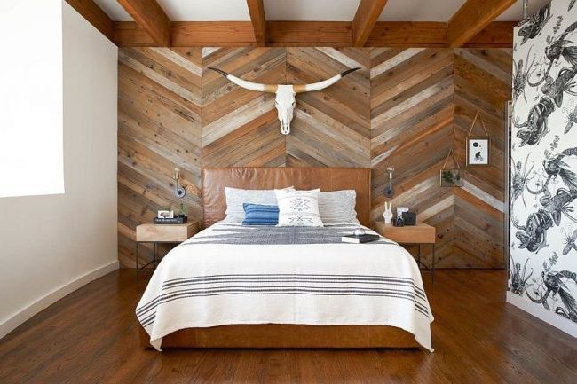 recycled wood walls