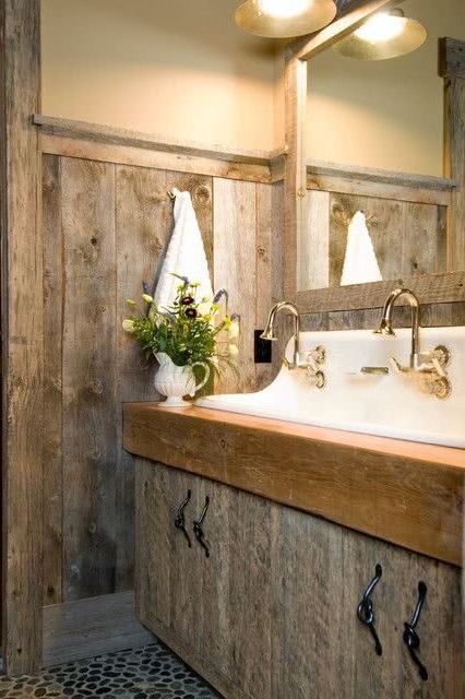 rustic bathrooms