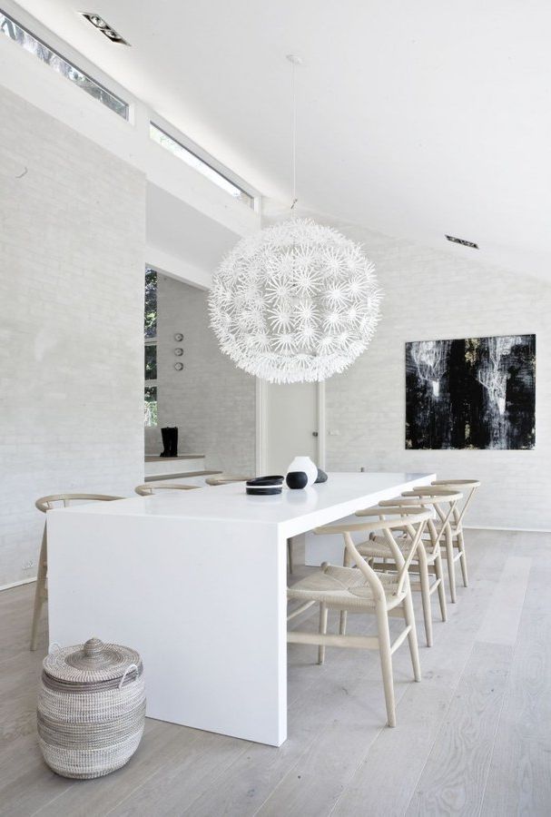 minimalist modern dining rooms