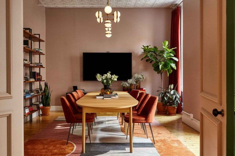 dining rooms in orange