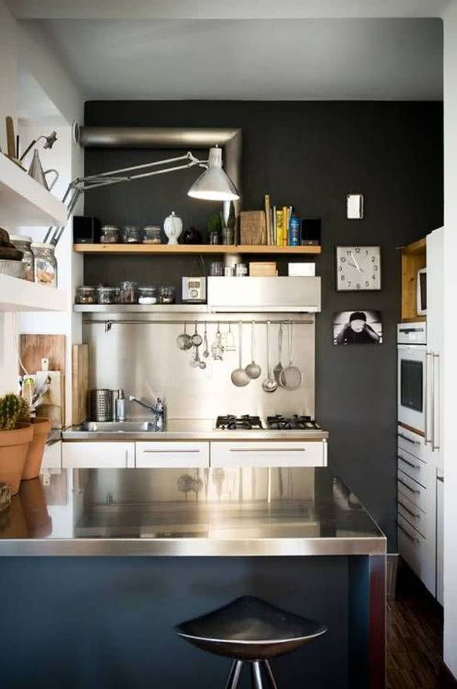 small industrial style kitchens