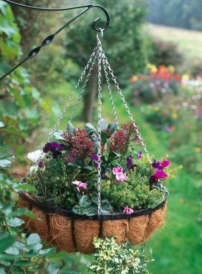 hanging pots