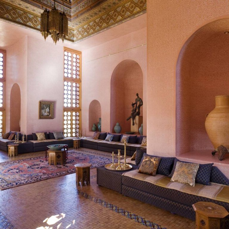 Moroccan decoration in living rooms