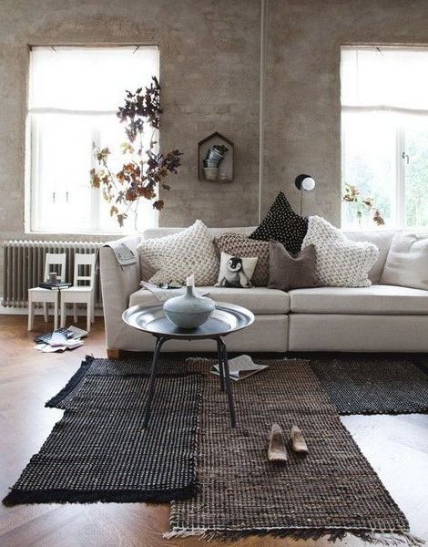 Interior decoration: living rooms