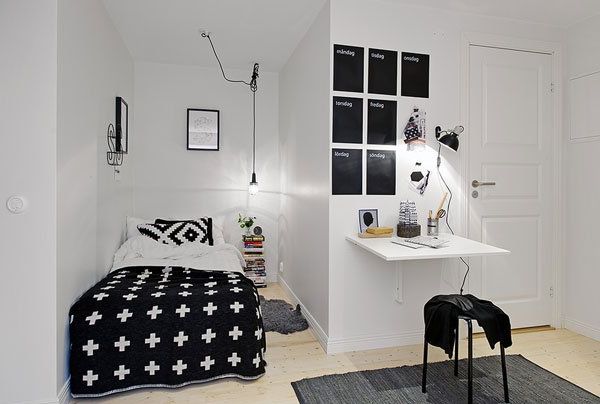 Lighting in small bedrooms