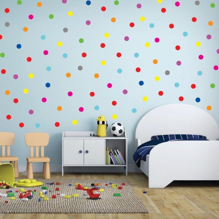 Ideas for decorating walls with circles