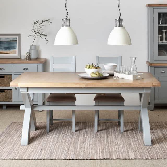 gray dining rooms