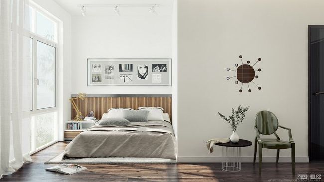white modern bedrooms