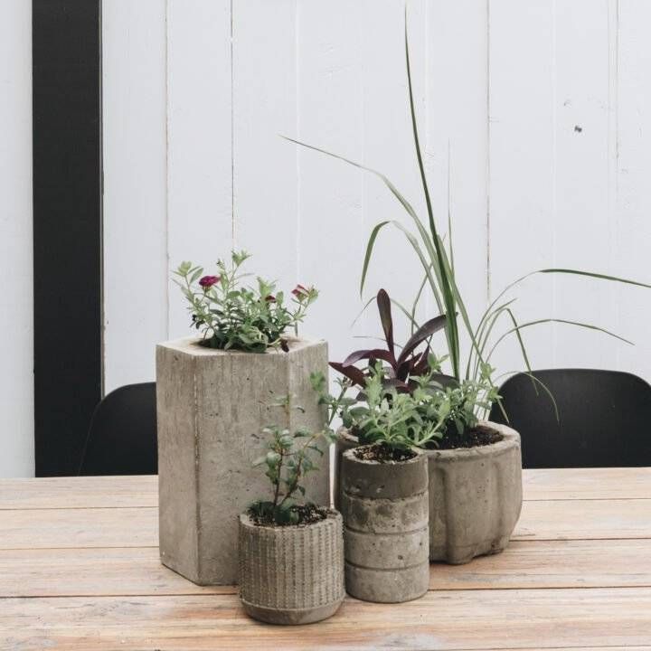 Concrete or stone pots