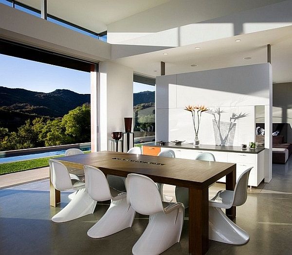 minimalist modern dining rooms