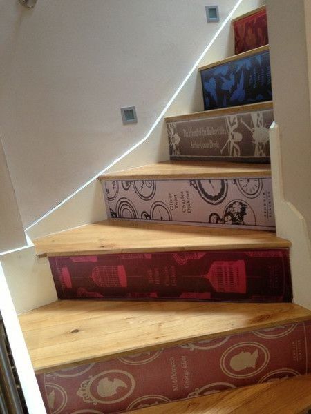 Modern stairs decoration