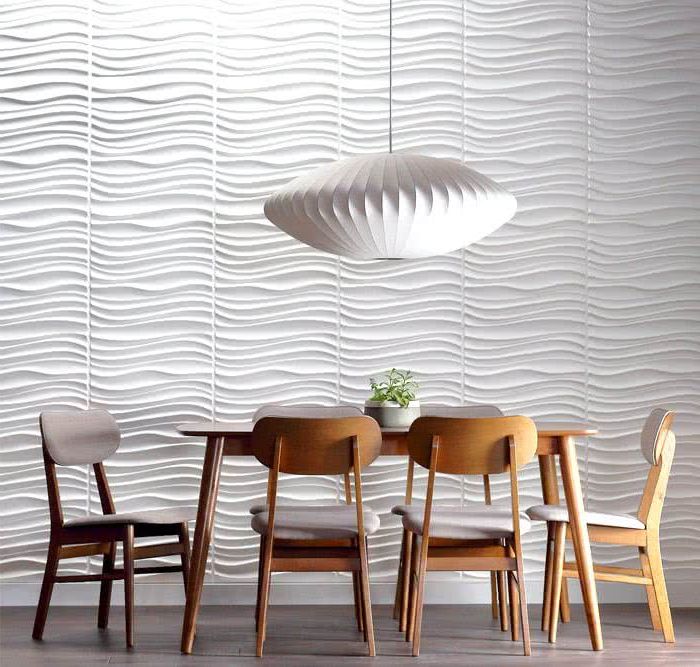 3D wall panels