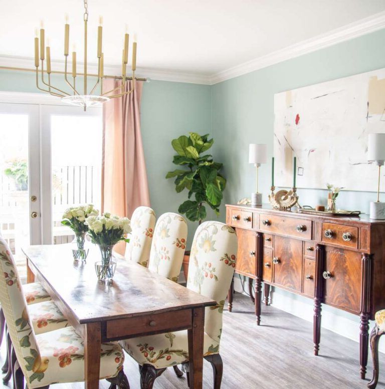 green dining rooms