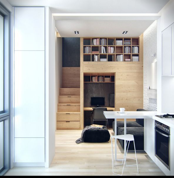 Minimalist modern flats