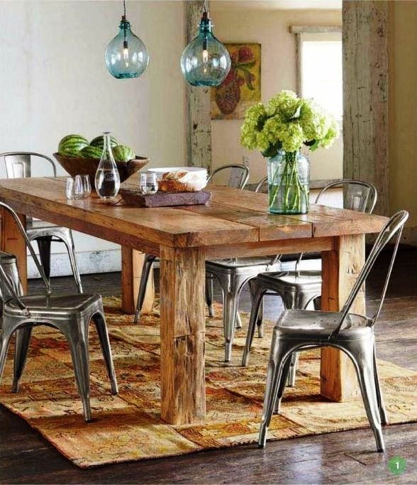 Eclectic dining rooms: mix of styles