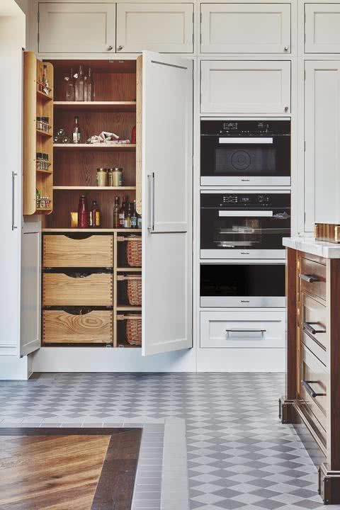 Built-in wall cabinets