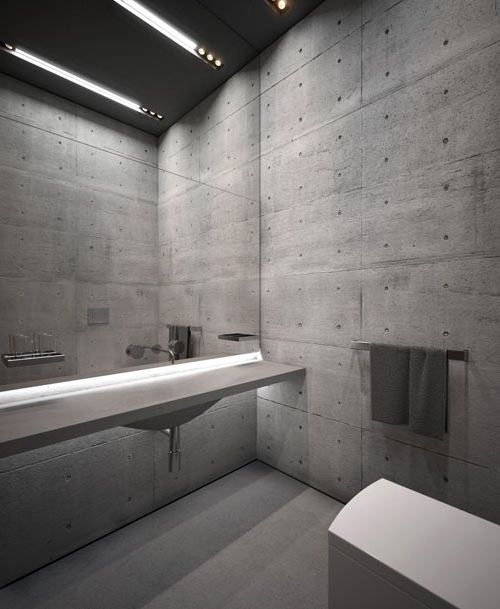 minimalist bathrooms