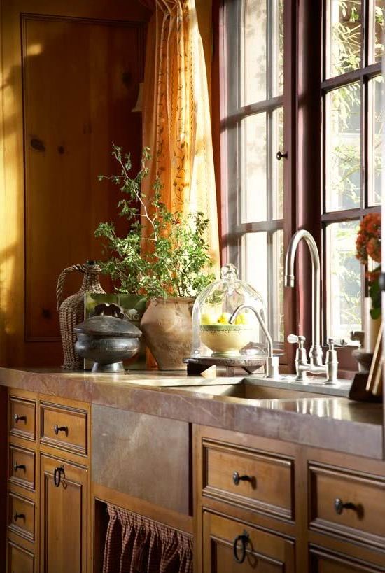 Classic wooden kitchens