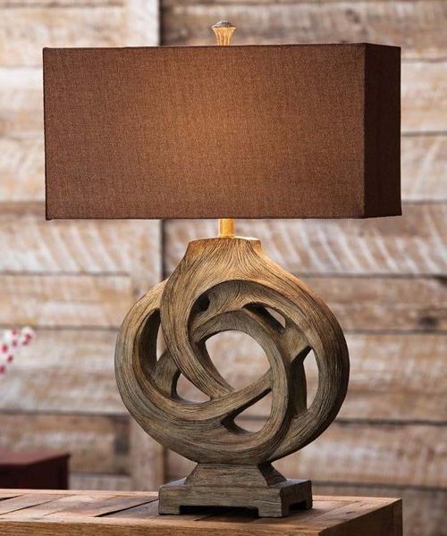 rustic lamps