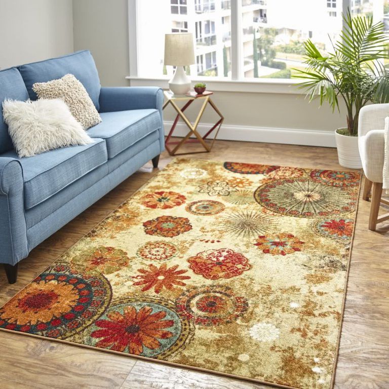 floral prints on rugs