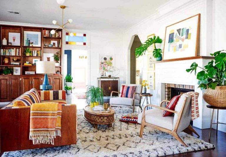 Moroccan decoration in living rooms