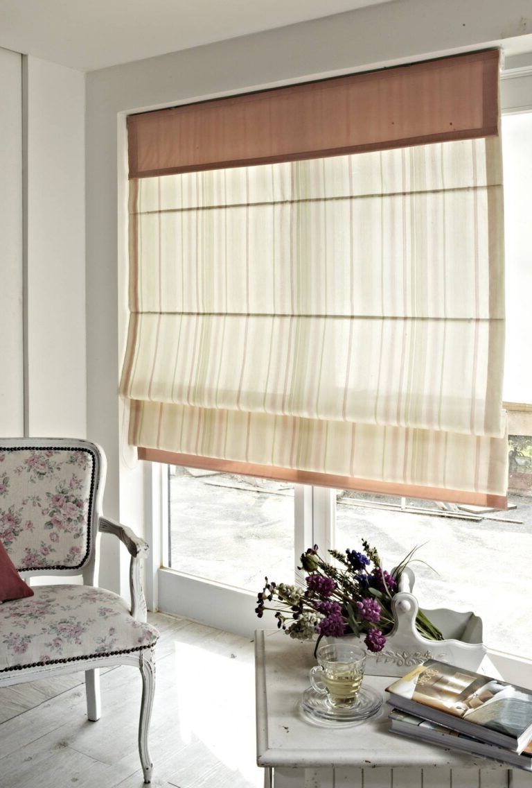 Design of roman shades or blinds
