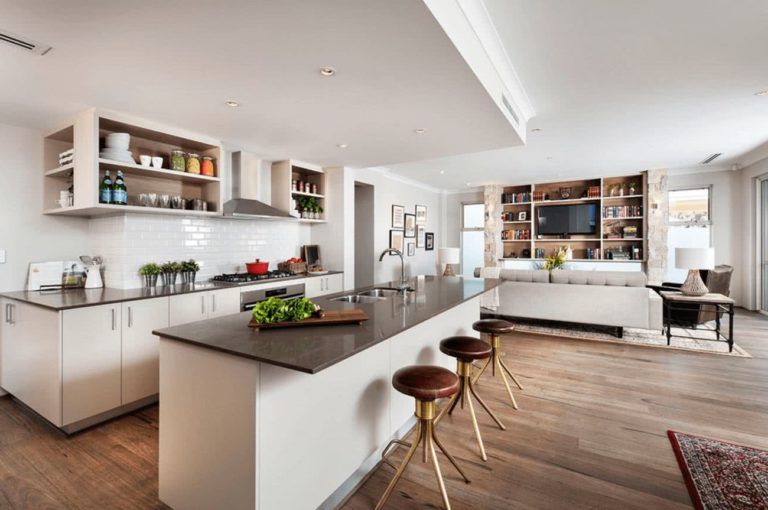 Modern kitchens with island