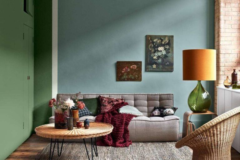 Green paints: 30+ photo ideas for interiors in 2022