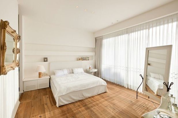 White double bedrooms