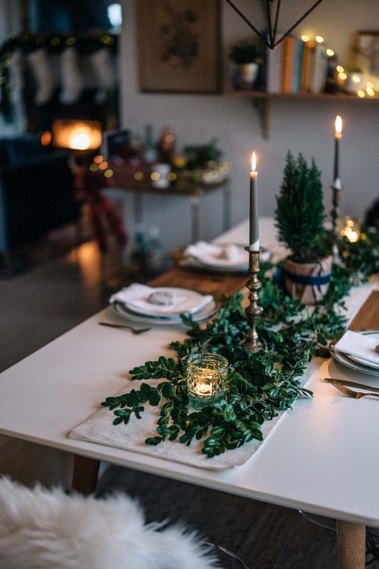 rustic christmas arrangements