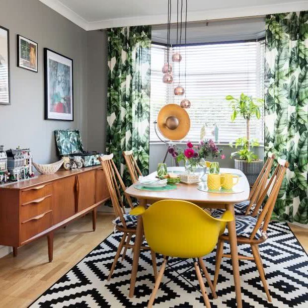 gray dining rooms