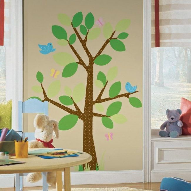 Wallpaper or vinyl for children's rooms