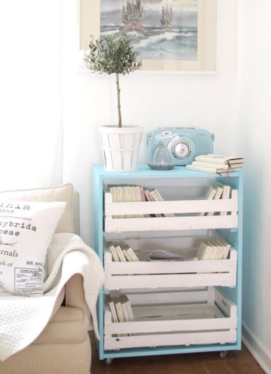 Shelves, shelves or pallet bookcases