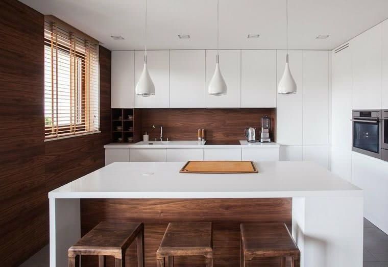 Integral wood kitchens