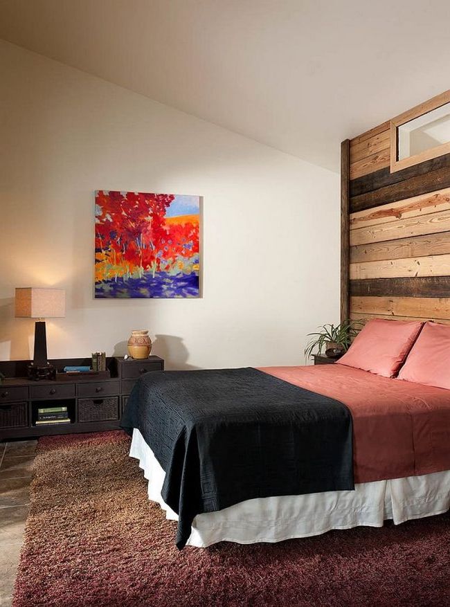 recycled wood walls