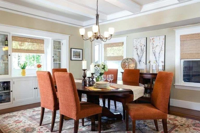 dining rooms in orange